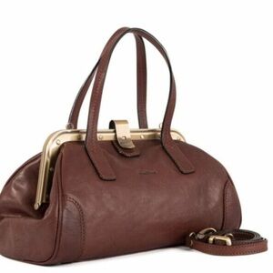 Leather Brown Grab Bag